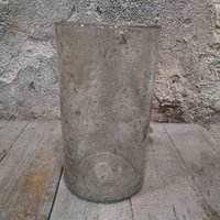Lara cil.rusa vase stones XL clear 13x20cm (75138)