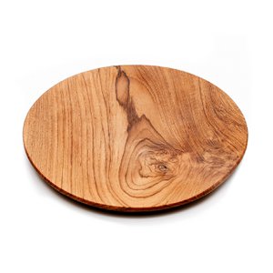 The Teak Root Round Plate - L