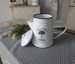 Emaljeret kaffekande