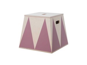 Trapezsockel "the roll up" altrosa