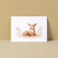 Ansichtkaart | Hertje