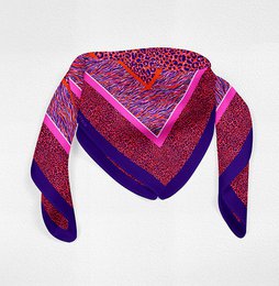 Pañuelo 100% seda Animal Print 180*75cm