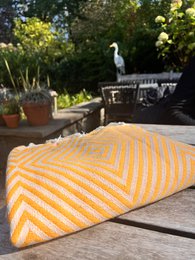 Throw Oslo Wool Cotton - Yellow Saffron - 120x150cm