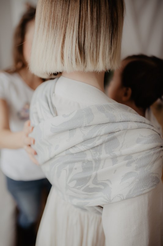 Involucro intrecciato Eco Babywearing Grigio Marable