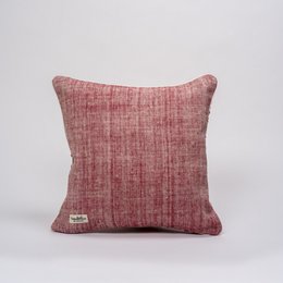 Federa per cuscino decorativo rosso Dokmai