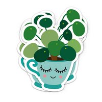 Sticker Pilea