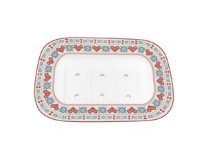 Porseleinen zeephouder Hygge Holidays Isabelle Rose