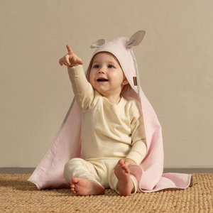 Linen Baby Towel with Ears