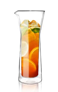 Dubbelwandige glazen karaf 800ml AMO 3031