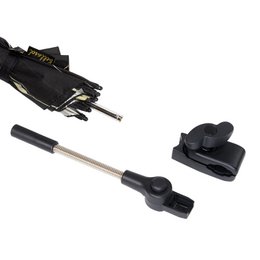 Bellasol - Marmo oro nero - Ombrellone carrozzina/passeggino universale - Rivestimento speciale resistente ai raggi UV - 1 anno di garanzia