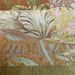NIN-NIT | Couverture florale | plaid | couverture tissée | 160 x 220 cm