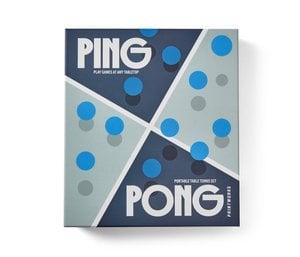 Printworks Tragbares Tischtennis – Tischtennis
