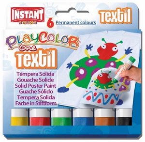 6 SOLID GOUACHE STICKS BOX TEXTILE ONE