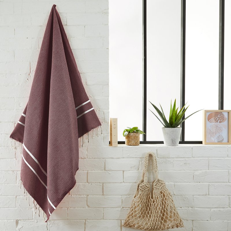 Sildebens-Fouta - Strand- og Hammam-håndklæde
