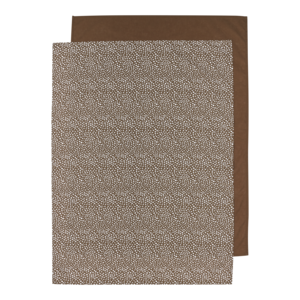 Stoff Allover Druck Gepardenschokolade