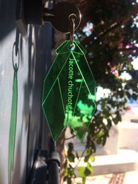 Groene sleutelhanger "Jacotte"