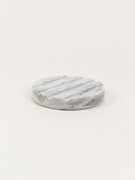 Rectangular soap holder in natural stone