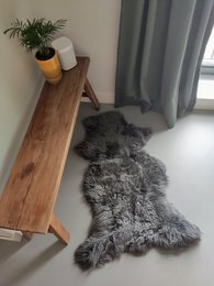 FlinQ Pelle di pecora scandinava - Antracite