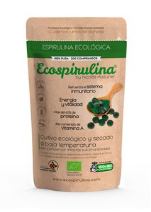Organic Spirulina Tablets / LOW-TEMPERATURE DRIED (39ºC)
