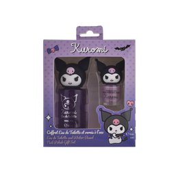 Coffret Vernis à Ongles à l'Eau 3ml & Eau de Toilette 15ml Kuromi x6
