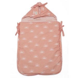 Doppelseitenschlafsack für Kinderwagen und Autositz SUN/HAPPY