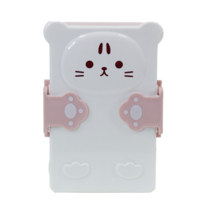 Bento snack box for children - Pink Cat