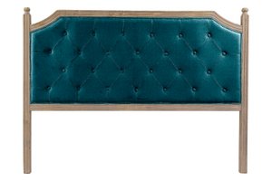 CABECERO CAMA POLIESTER RUBBERHOUT 160X6X120 MB188046