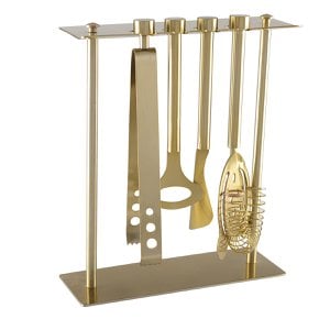 Barwerkzeuge auf 5 -Zimmer Matt Gold Medium Matt