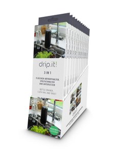 drip.it Display / 24 Stück / Abtropfhilfe