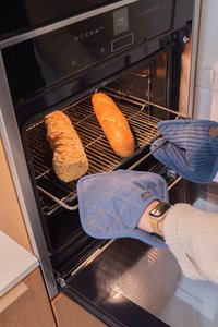 Potoler Indigo - Set/2 - 20x20 cm, Blue Dark