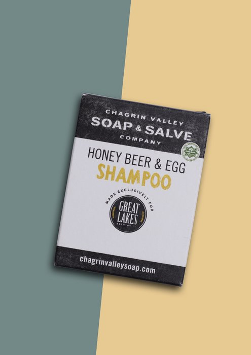 Shampoo Bar Honey Beer and Egg