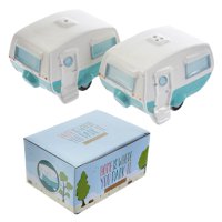 Home is Where You Park It Caravan Ceramic Salt & Pepper Set