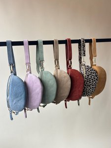 Ruby suede belt bag | 100% suede | multiple colors