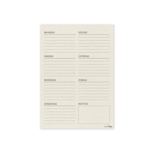 Sustainable Weekly Planner | A5 Desk Planner