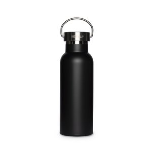 Insulated double wall bottle stainless steel 500 ml Black
