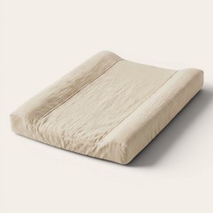Charlie Cream Change Mat Cover
