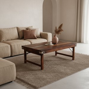 Coffee table foldable