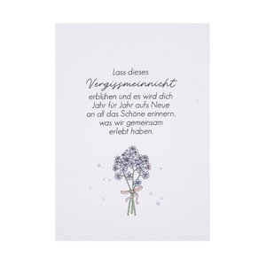 Vergissmeinnicht-Saat - Die schönen Erinnerungen