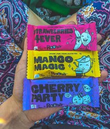 Strawberries 4ever Bar, organic, Roobar, 30g