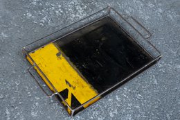 Upcycling bakje gemaakt van gerecyclede olievaten | Maat M (39*25cm) | verschillende kleuren