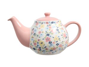 Maxwell & Williams OLDE ENGLISH Teapot 650ml, Pink Floral, giftbox