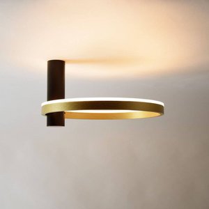 S.luce ringlucht led wand en plafondlamp Ø 40 cm ronde indirect