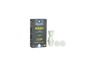 ISARO Organic & Fairtrade Coffee Biodegradable Capsules