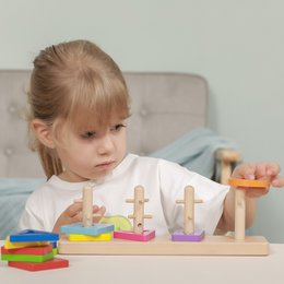 Motor Skills Game - Sort and Stack Shapes