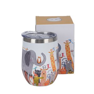 DUO DOGS Thermal Mug 330ml, Dog's World ANIMALS, giftbox 