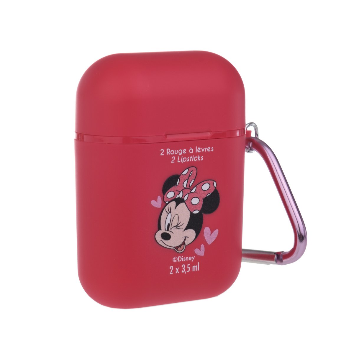 Duo Baume à Lèvres & Gloss Minnie avec Porte-clés Cœur