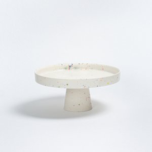 New Party Cake Stand 28cm White