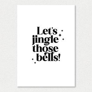 Christmas card | Let's jingle those bells
