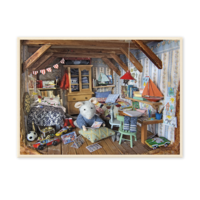 Puzzle Sams Schlafzimmer (200 Teile) – Das Mäusehaus