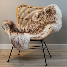 WOOOL Fåreskind - Klassisk hvidbrun mouflon